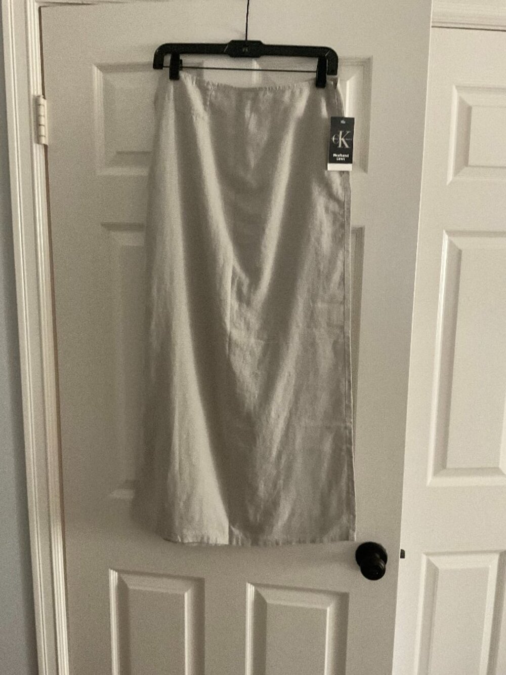 Calvin Klein Linen skirt NWT Size 4
